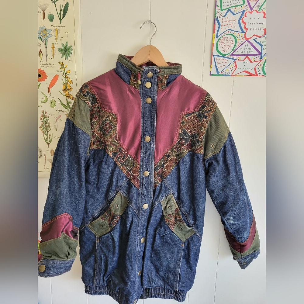 COPY - Blair 80/90s denim tapestry jacket
